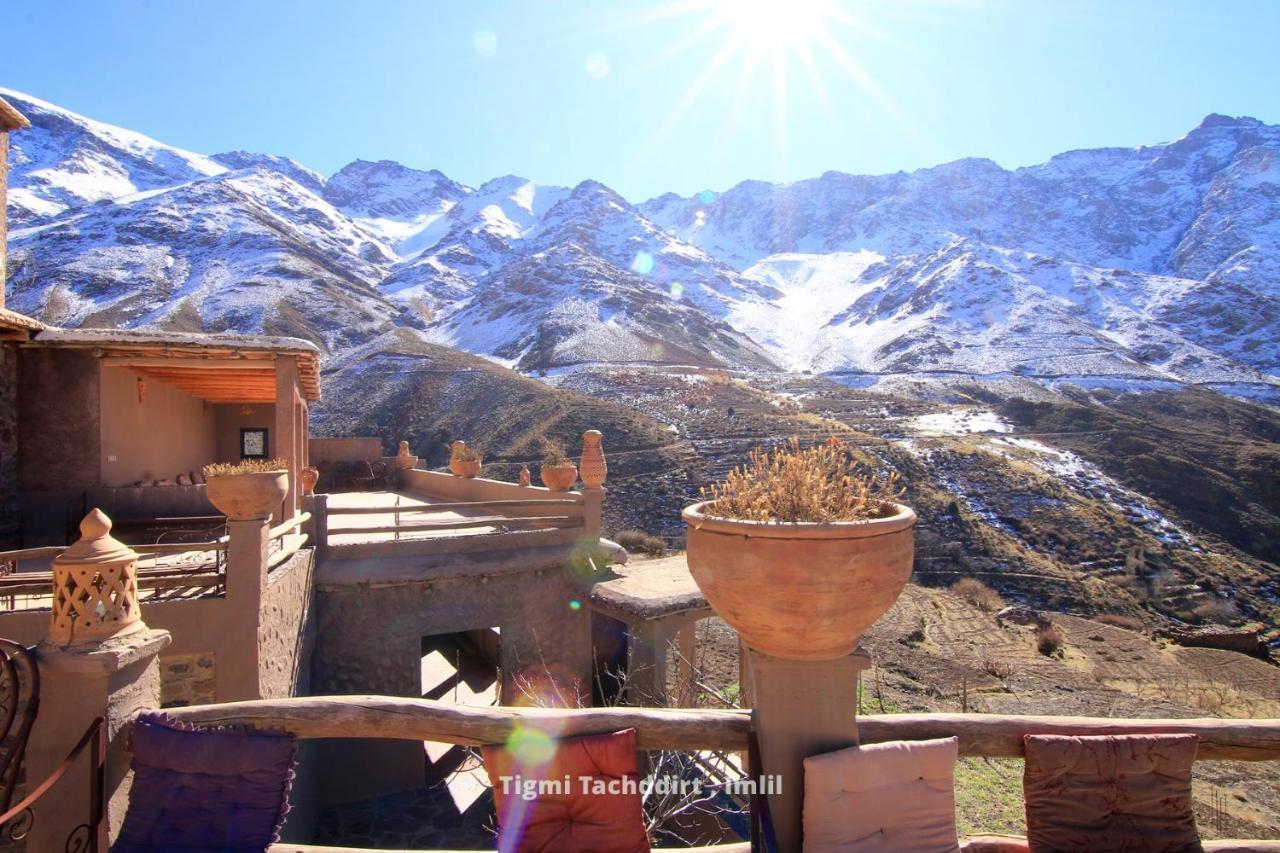 Tigmi Tachddirt - Imlil Les Montagnes De L'Atlas Tacheddirt Buitenkant foto